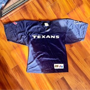 Vintage Houston Texans Blue Jersey